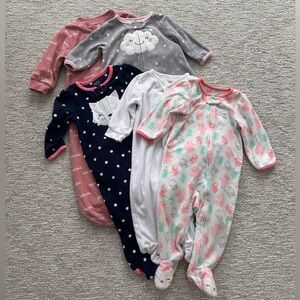 SLEEP BUNDLE | Footed Pajamas | Sleep Sacks | 6-9 Months